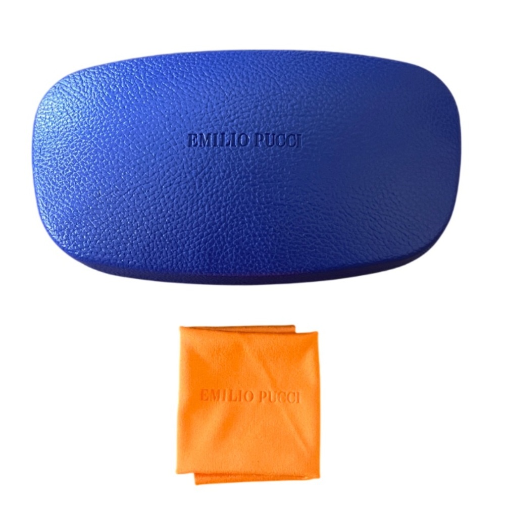 Emilio Pucci Sunglass Case & Cleaning Cloth NWOT